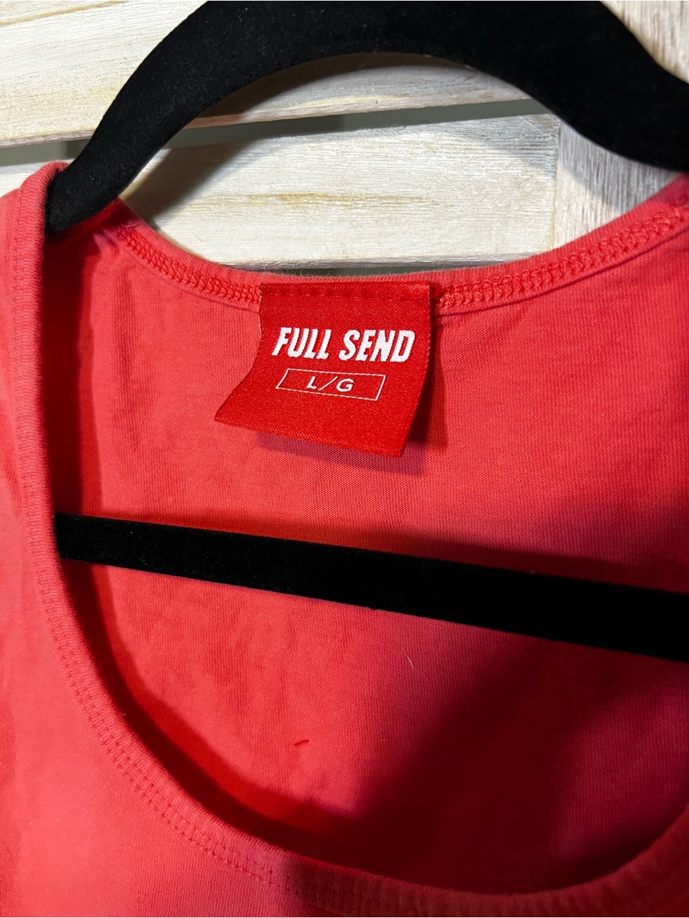 Full Send Script Tank Top - Picture 2 of 2